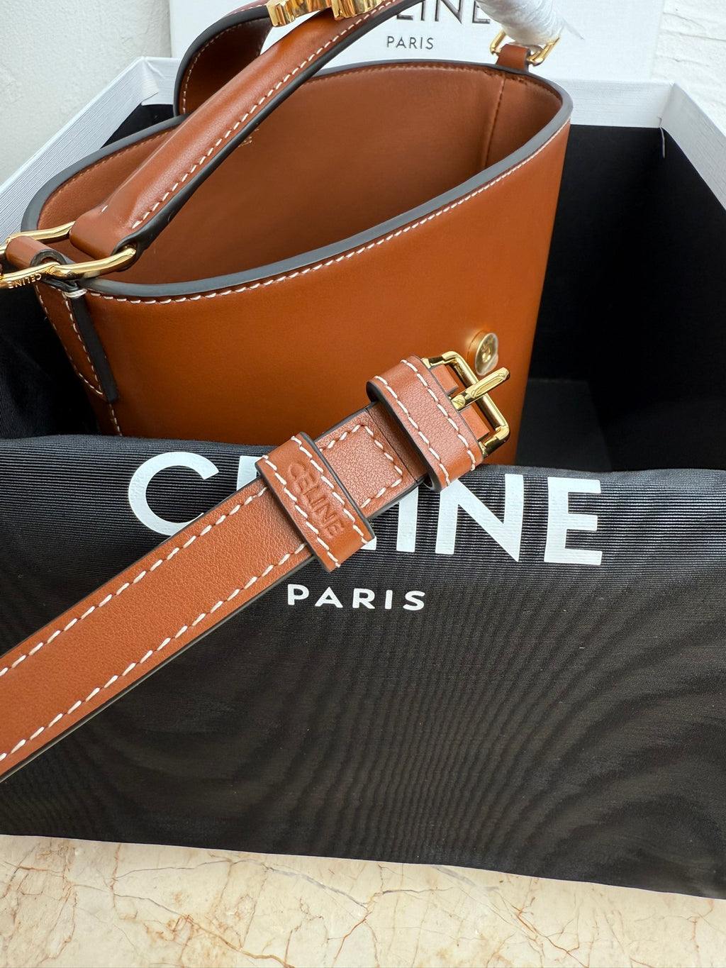 Tan Small Louise Bag