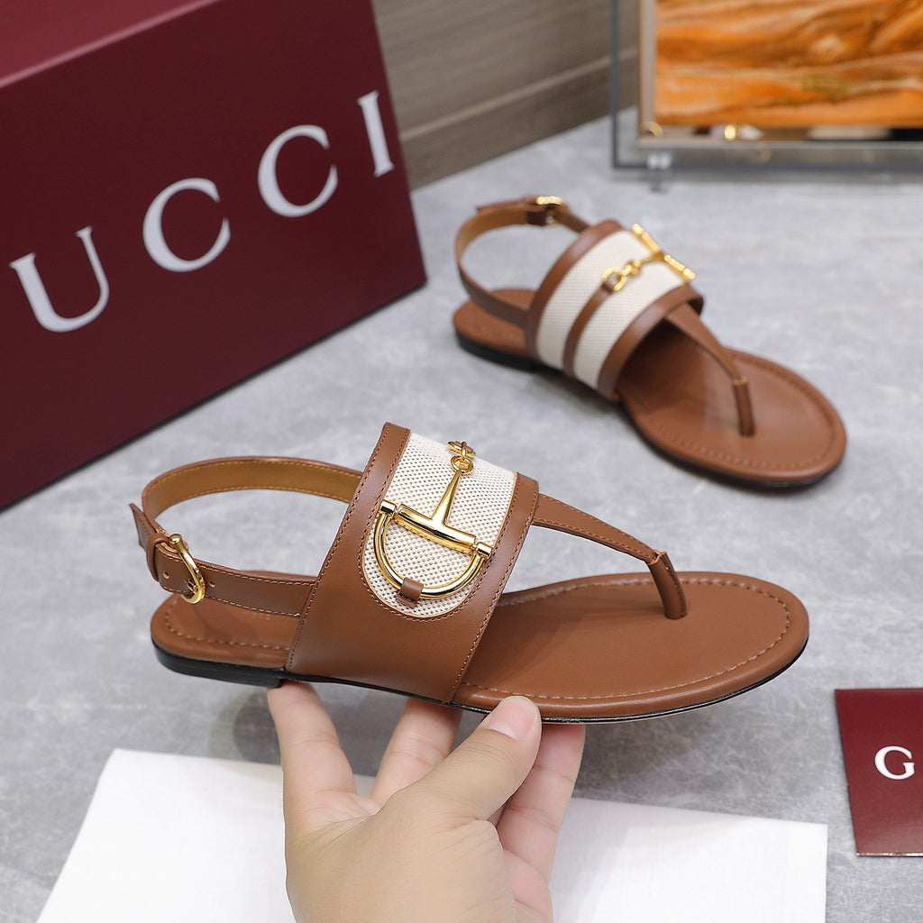 Light Brown Thong Sandal