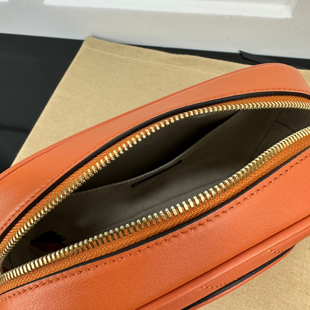 Orange GB Small Shoulder Bag
