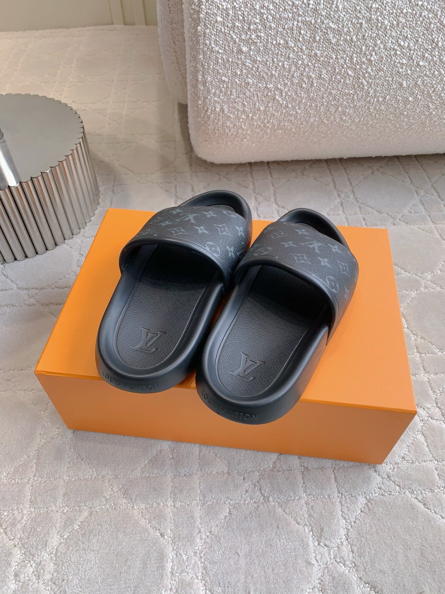 Men's Black Waterfront Mule