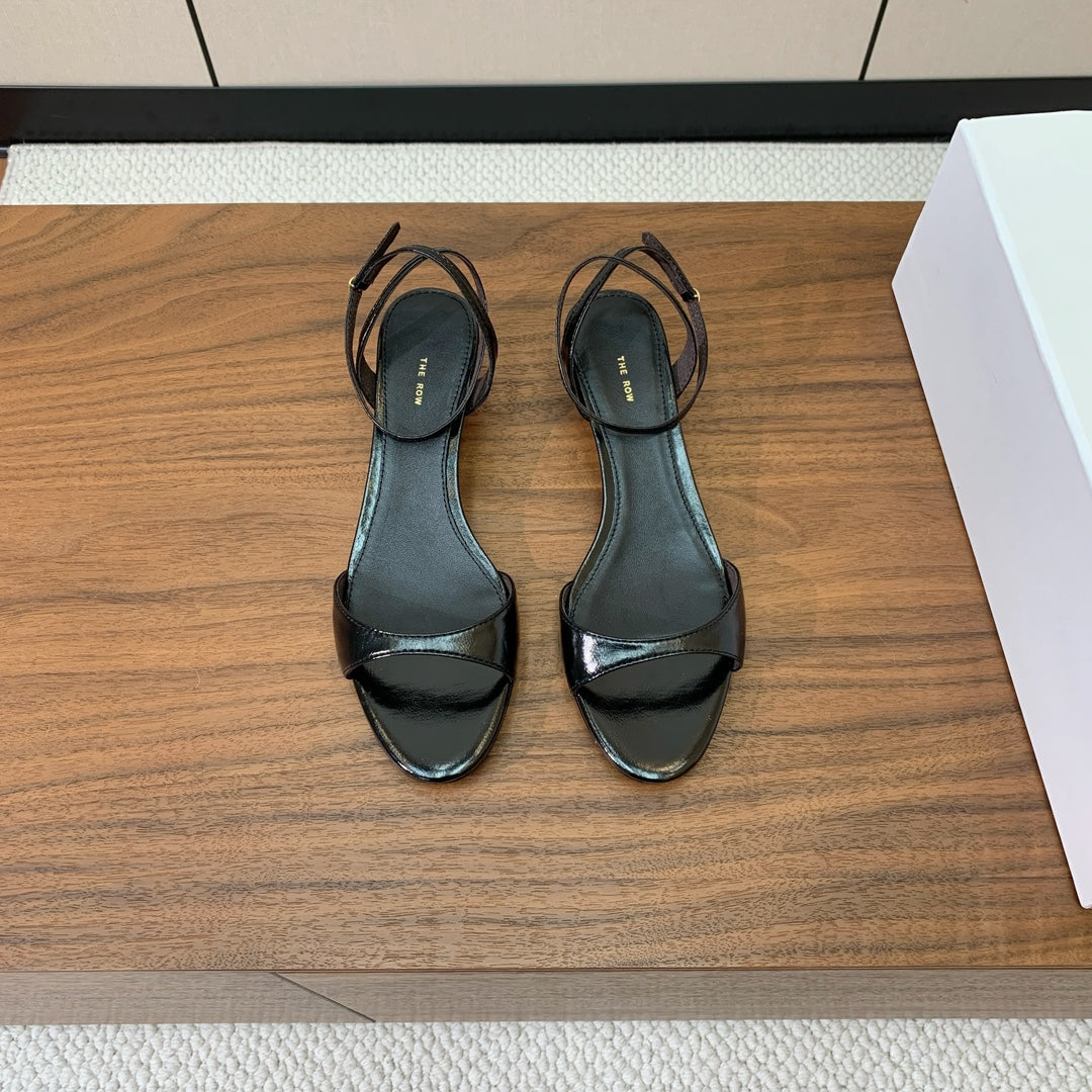 Black Vika Sandals