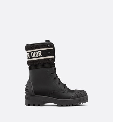Black DM ankle boot
