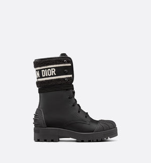 Black DM ankle boot