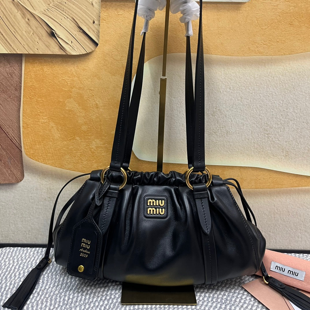 Black Joie 32 Leather Bag