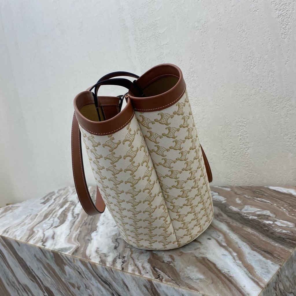 White Medium Couffin bag