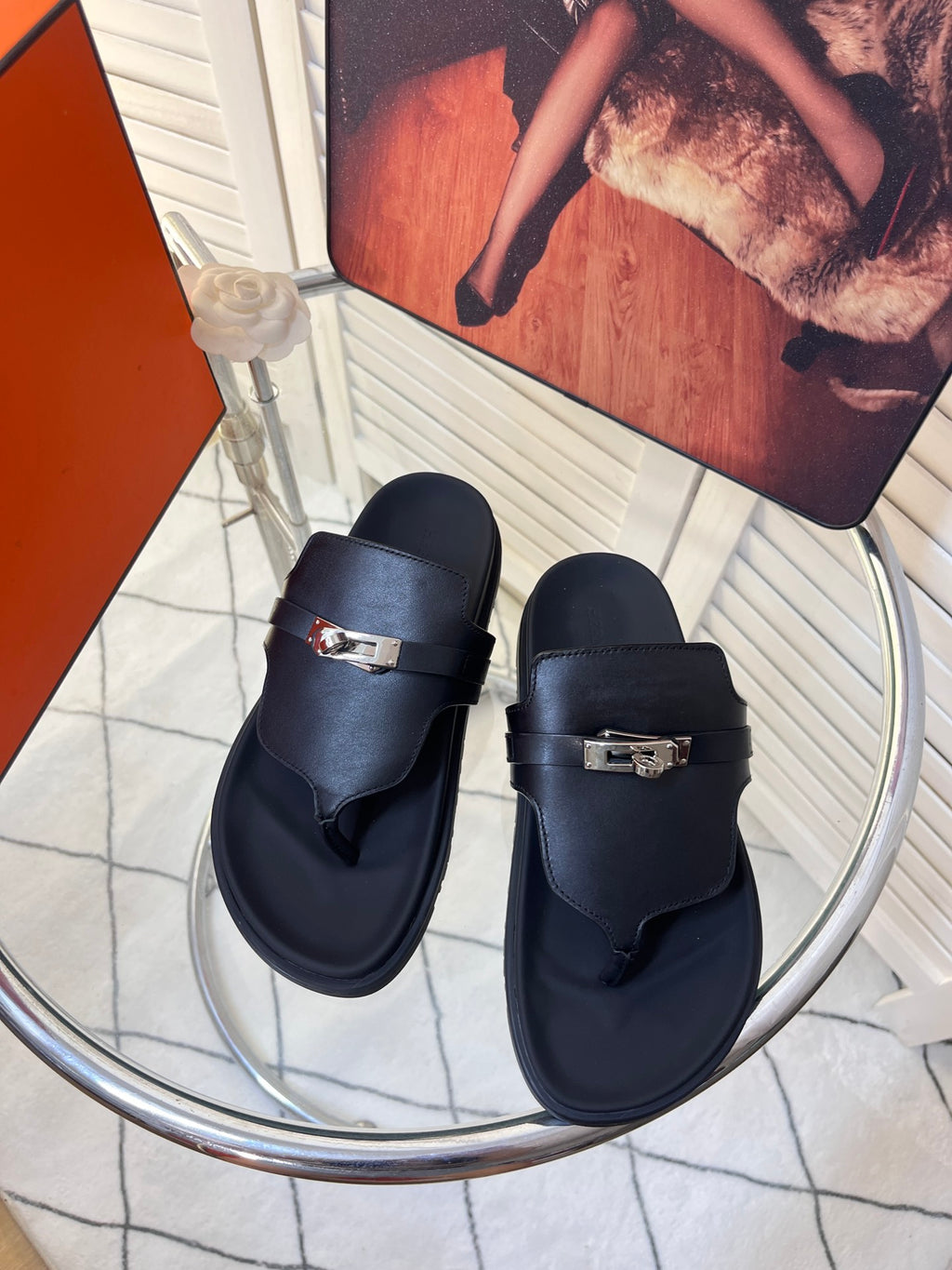 Men's Black HE Sandal