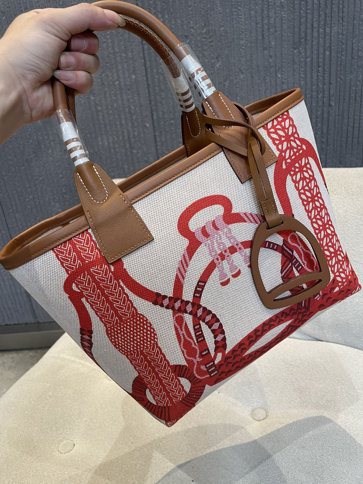 Capucine / Ecru / Beige / Cuivre Steeple 25 Bag