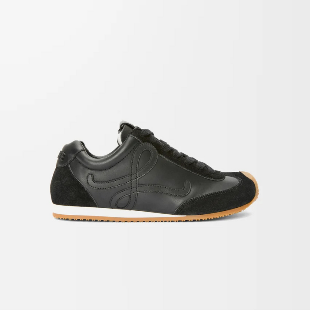 Men's Black Ballet Runner 2.0 In Soft Leather
