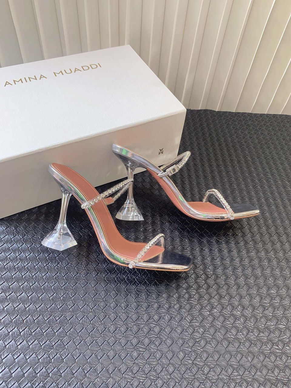 Silver Gilda Embellished Sandals