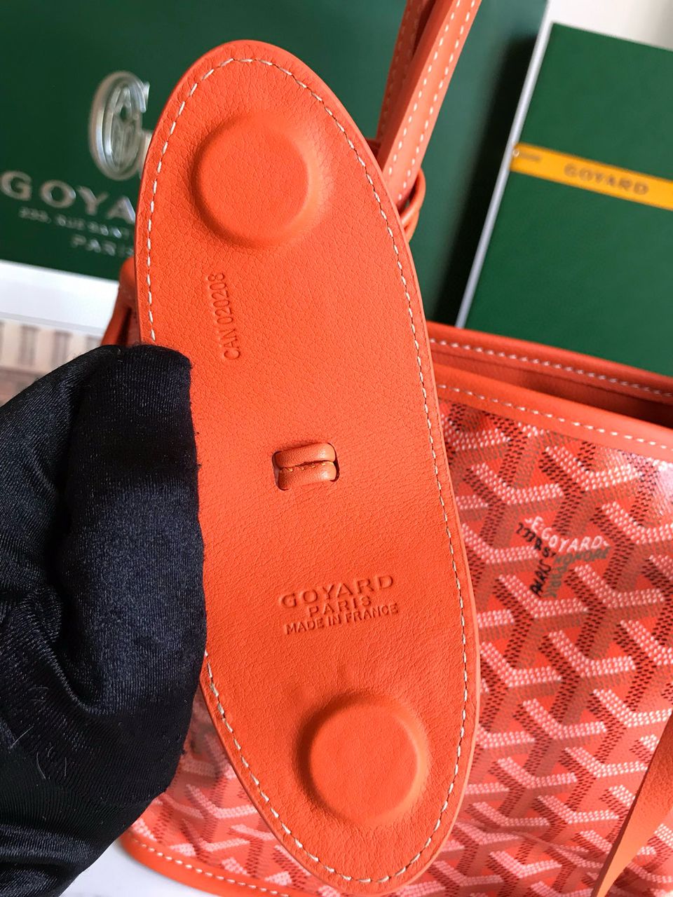 Orange Anjou Mini Bag