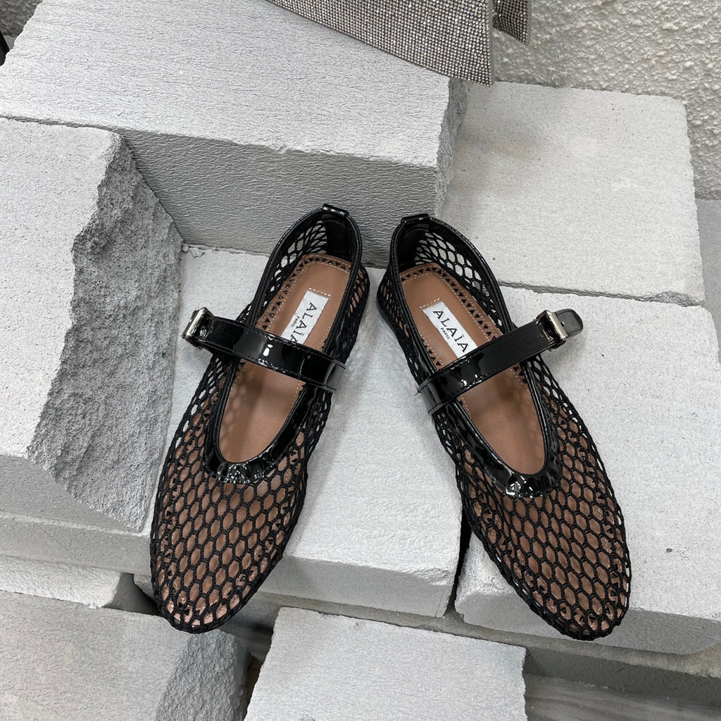 Black AF Ballet Flats