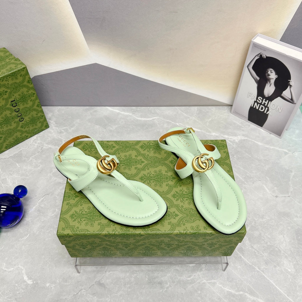 Light Green G Thong Sandal