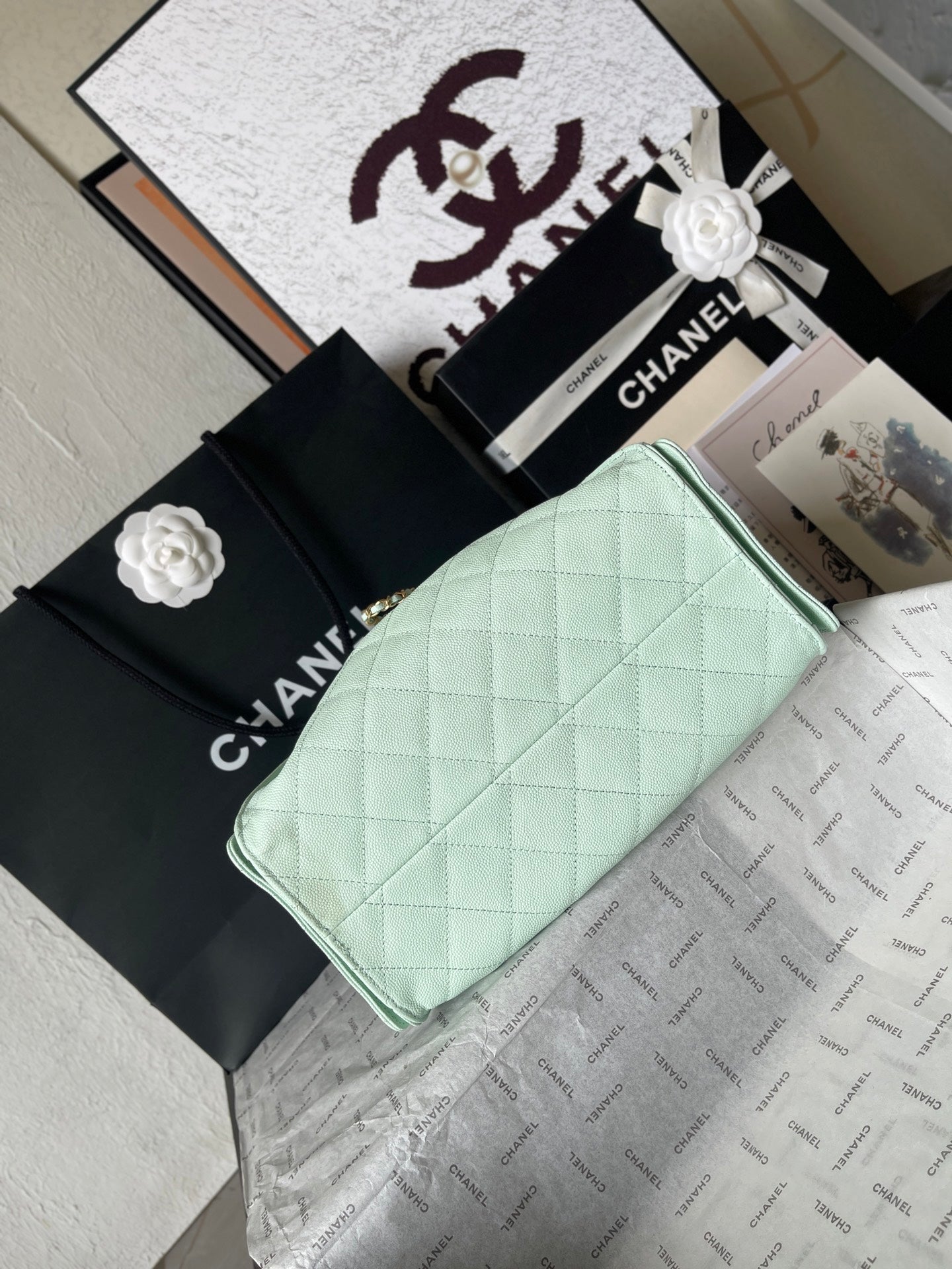 Light Green 25 Small Handbag