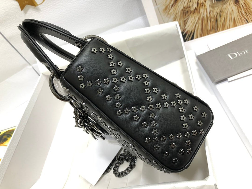 Black Lucky Star Mini LD Bag