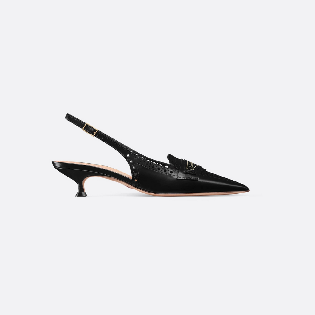 Black Boy Slingback Pump