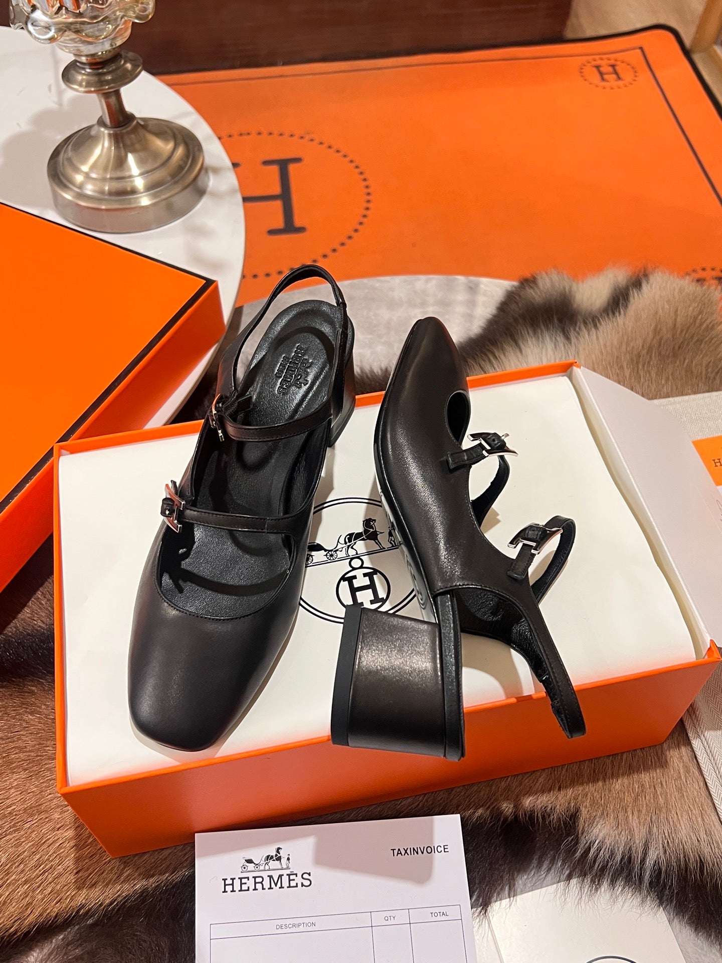 Black Jackie 50 Pump