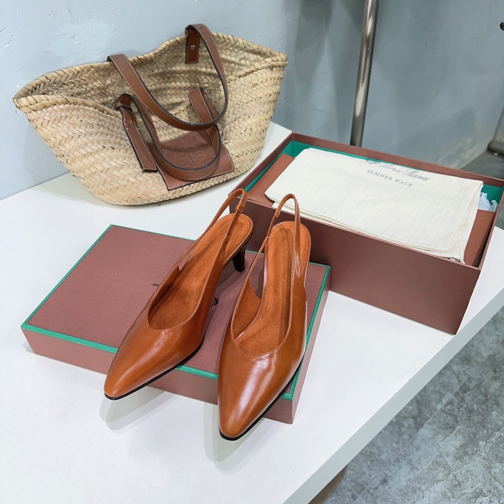 Saddle Brown Rebecca Pumps