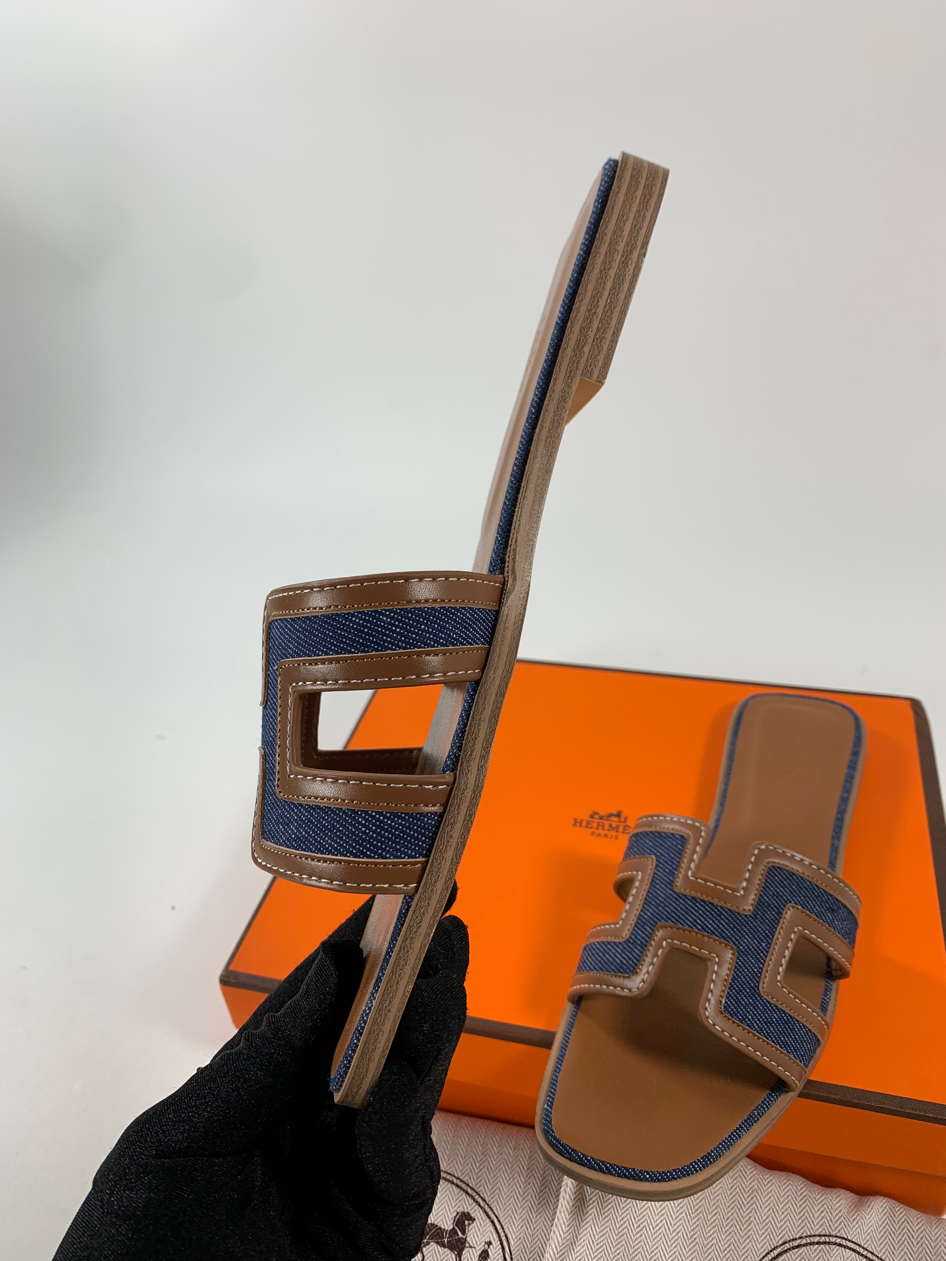 Blue Brut/Gold HO sandal