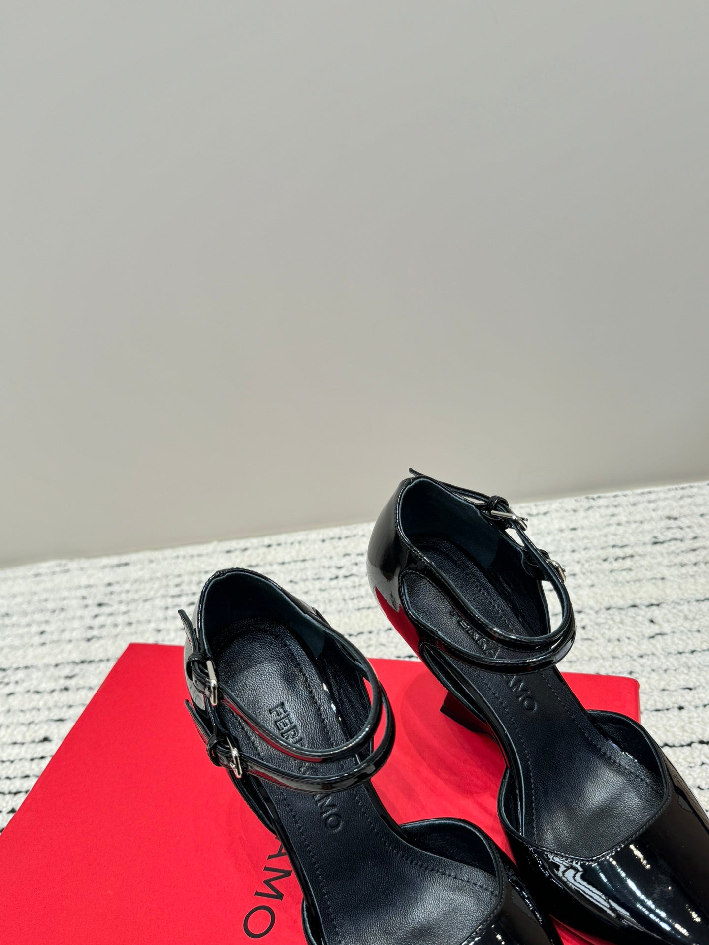 Black Pump With Wedge Heel