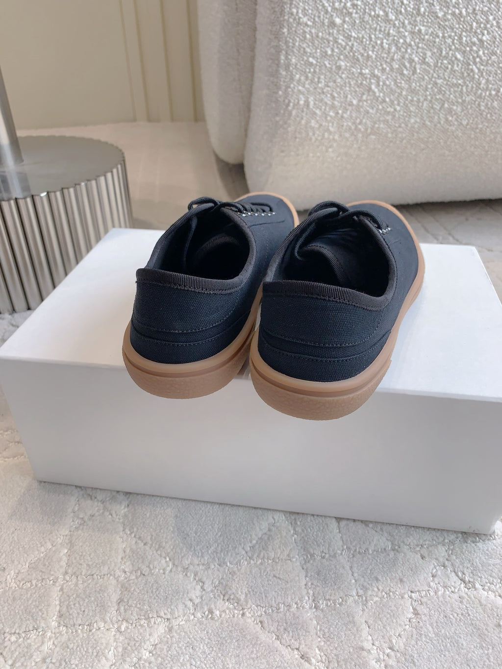 Black Canvas Sneakers