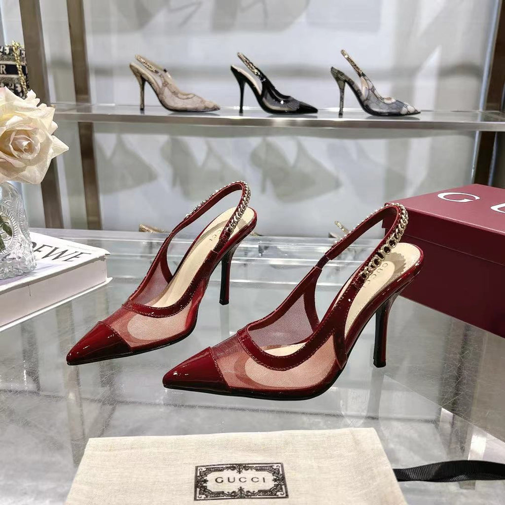 Red Signoria Slingback