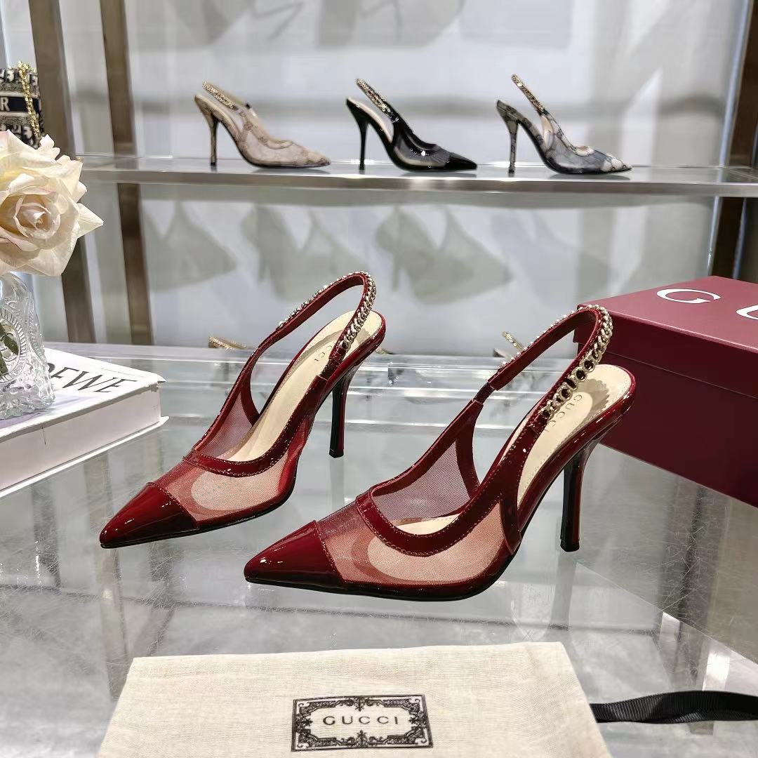 Red Signoria Slingback