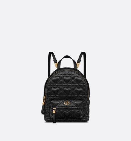 Black mini DA backpack