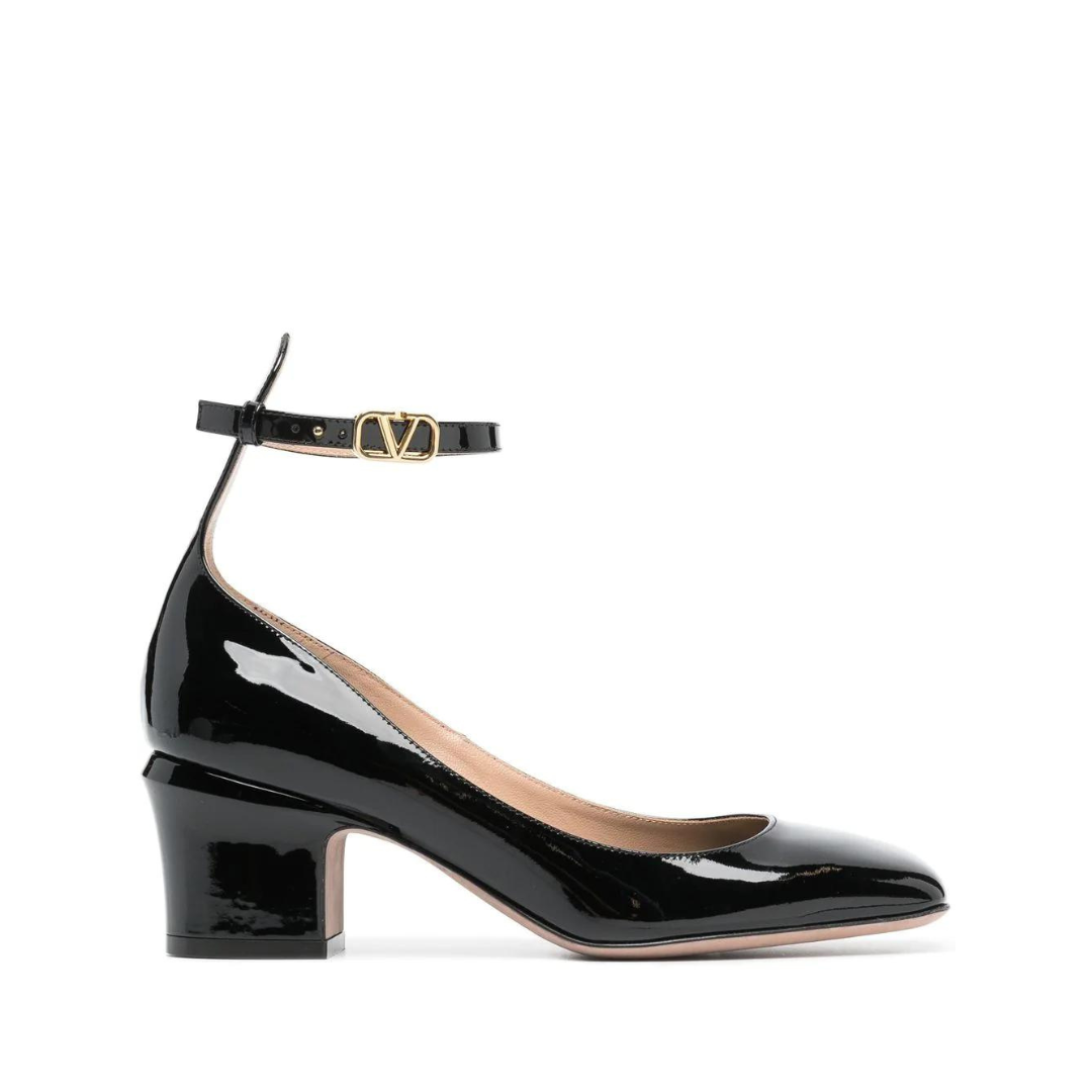 Black TG 60mm Patent-Leather Pumps