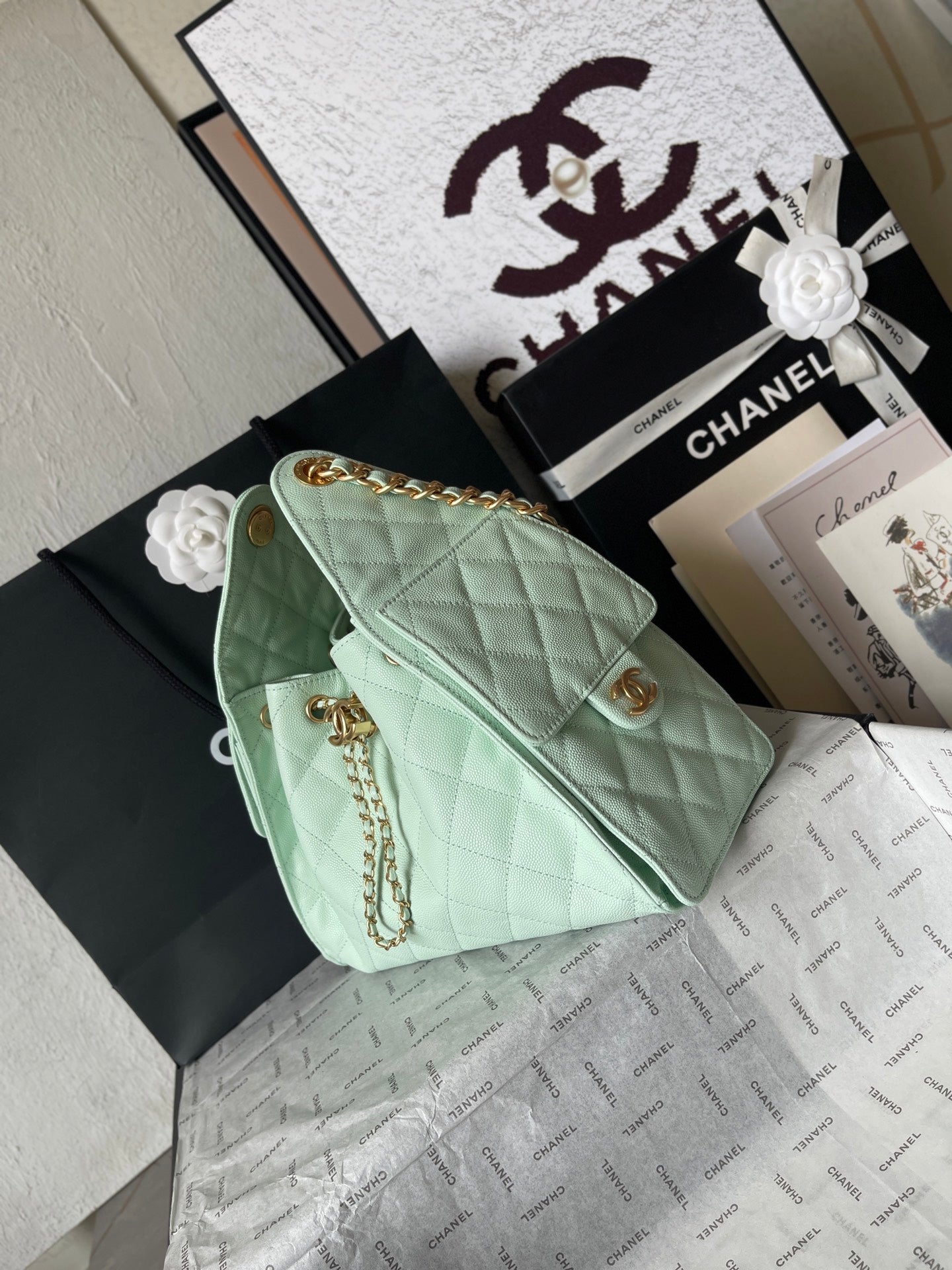 Light Green 25 Small Handbag