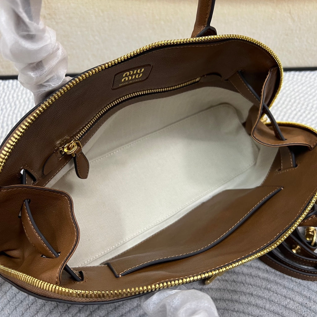 Briarwood Aventure Leather Top-Handle Bag