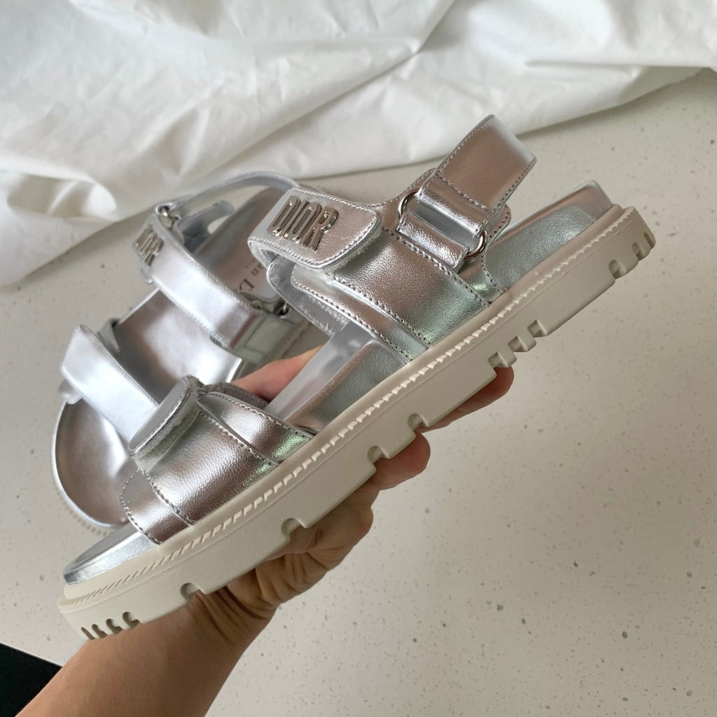 Silver DACT sandal