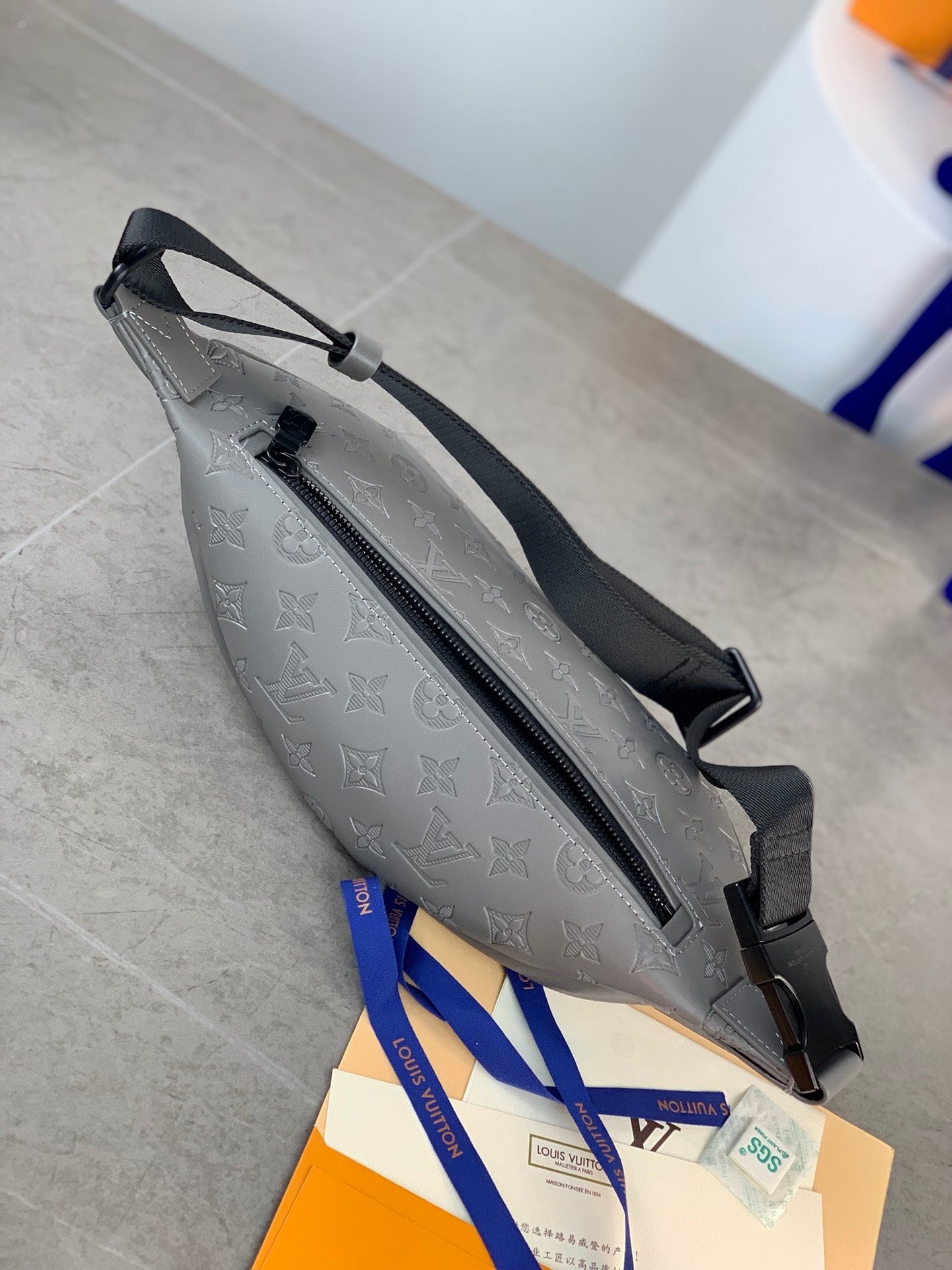 Gray DB bag