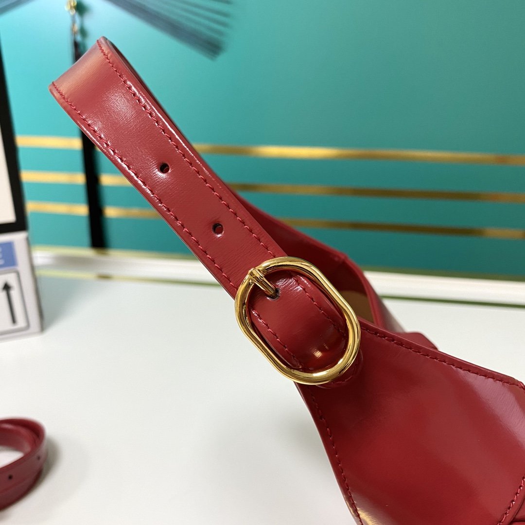 Red GJ 1961 small shoulder bag