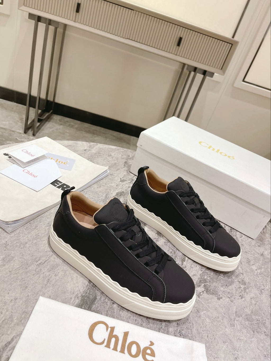 Black CL sneaker