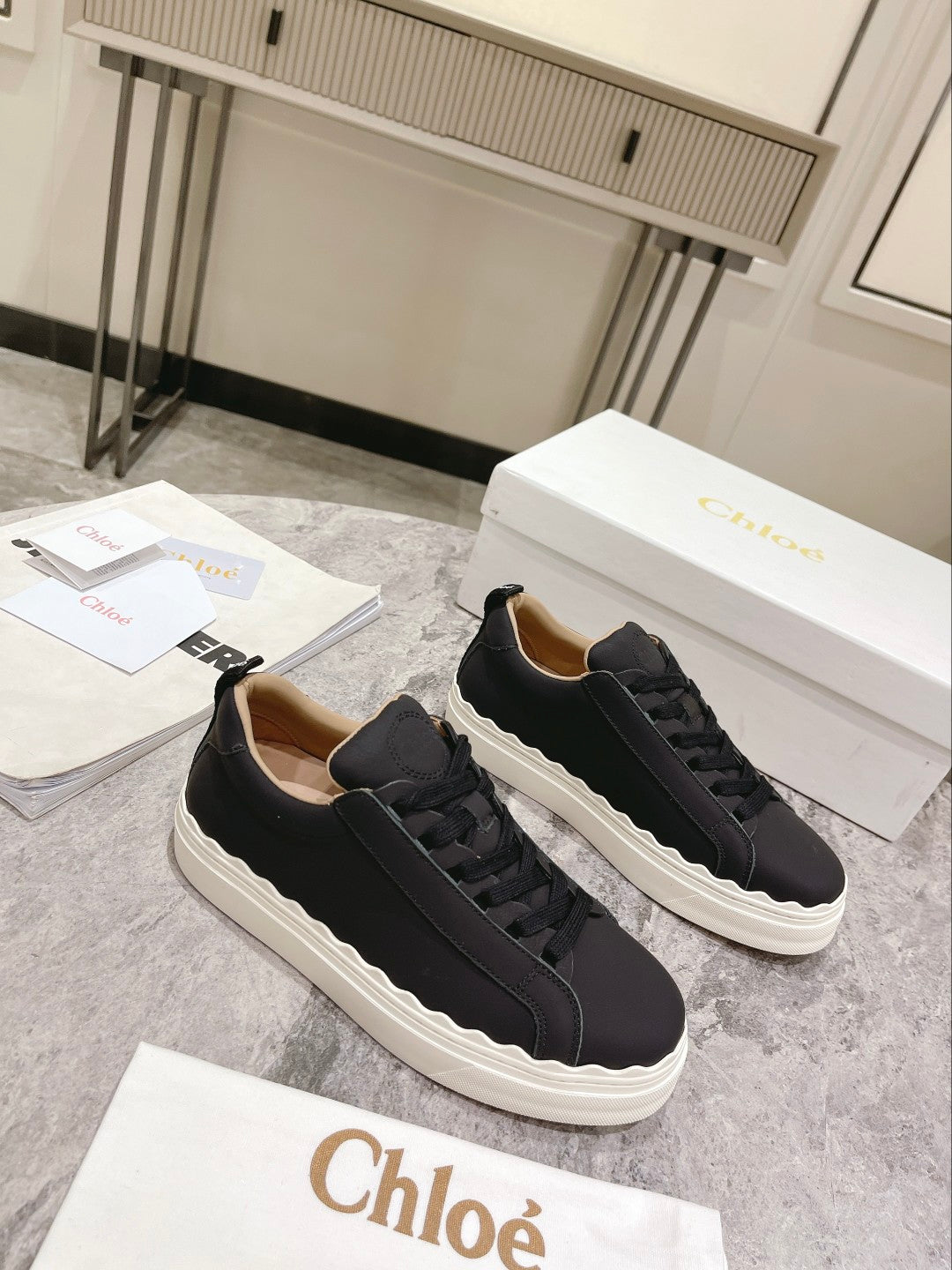 Black CL sneaker