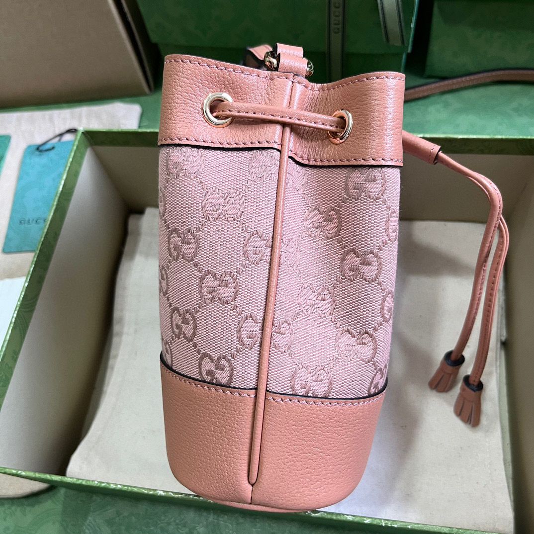 Pink OG Mini Bucket Bag