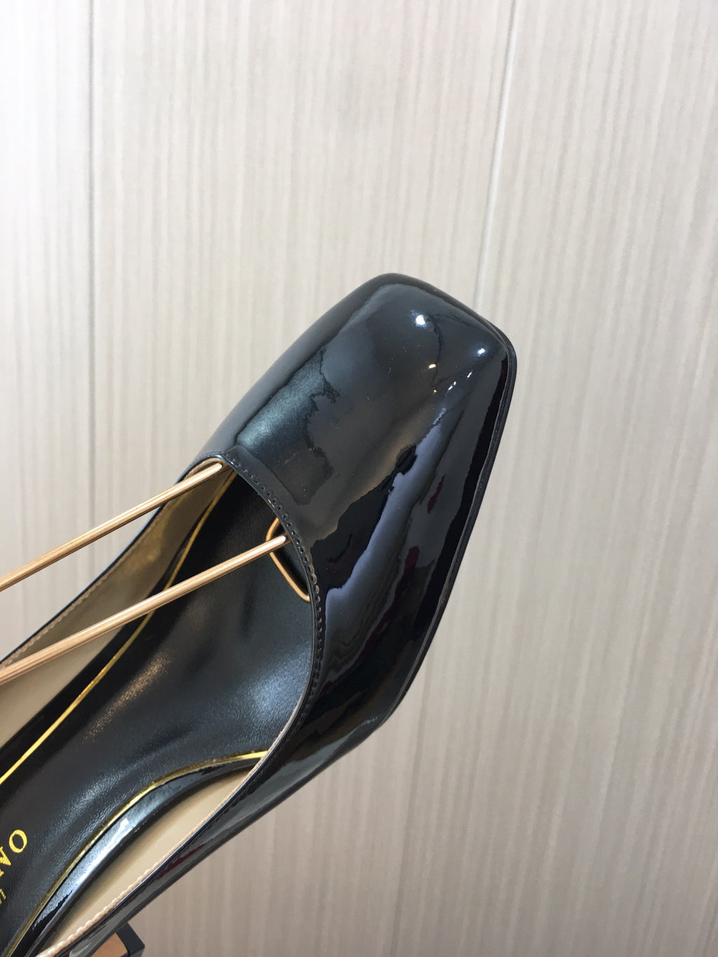 Black TG 60mm Patent-Leather Pumps