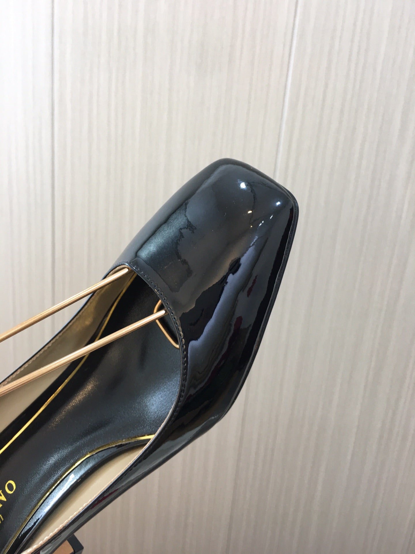 Black TG 60mm Patent-Leather Pumps