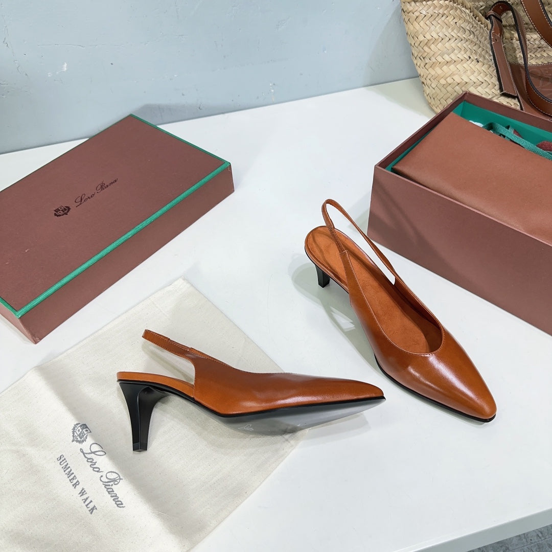 Saddle Brown Rebecca Pumps