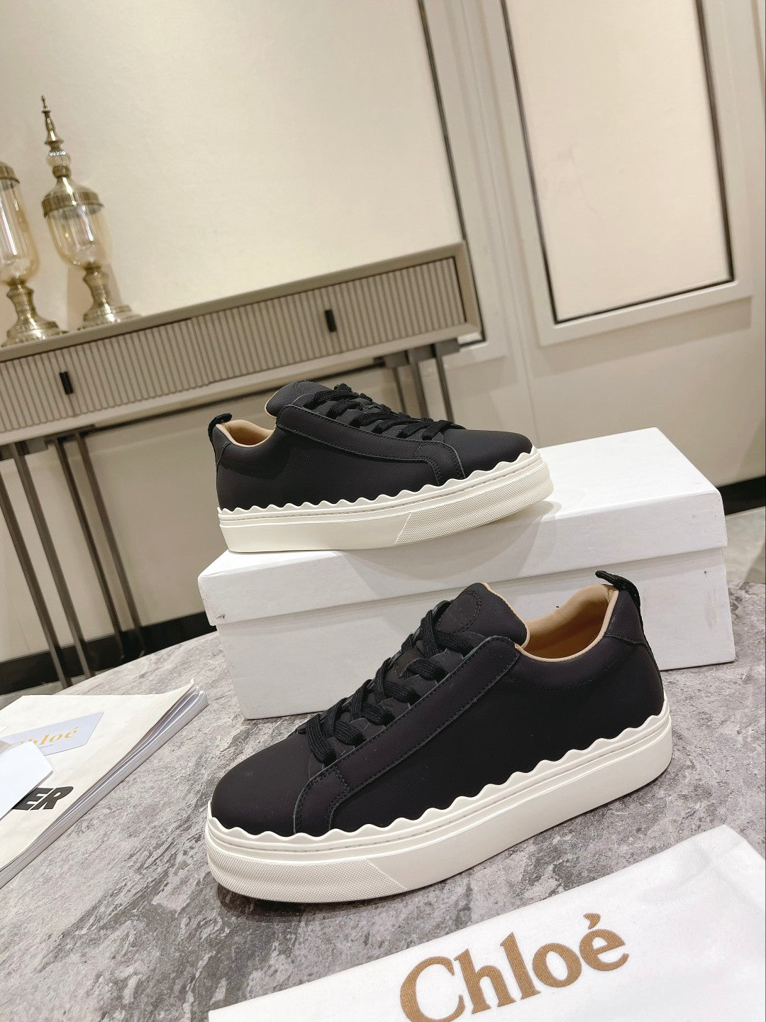 Black CL sneaker