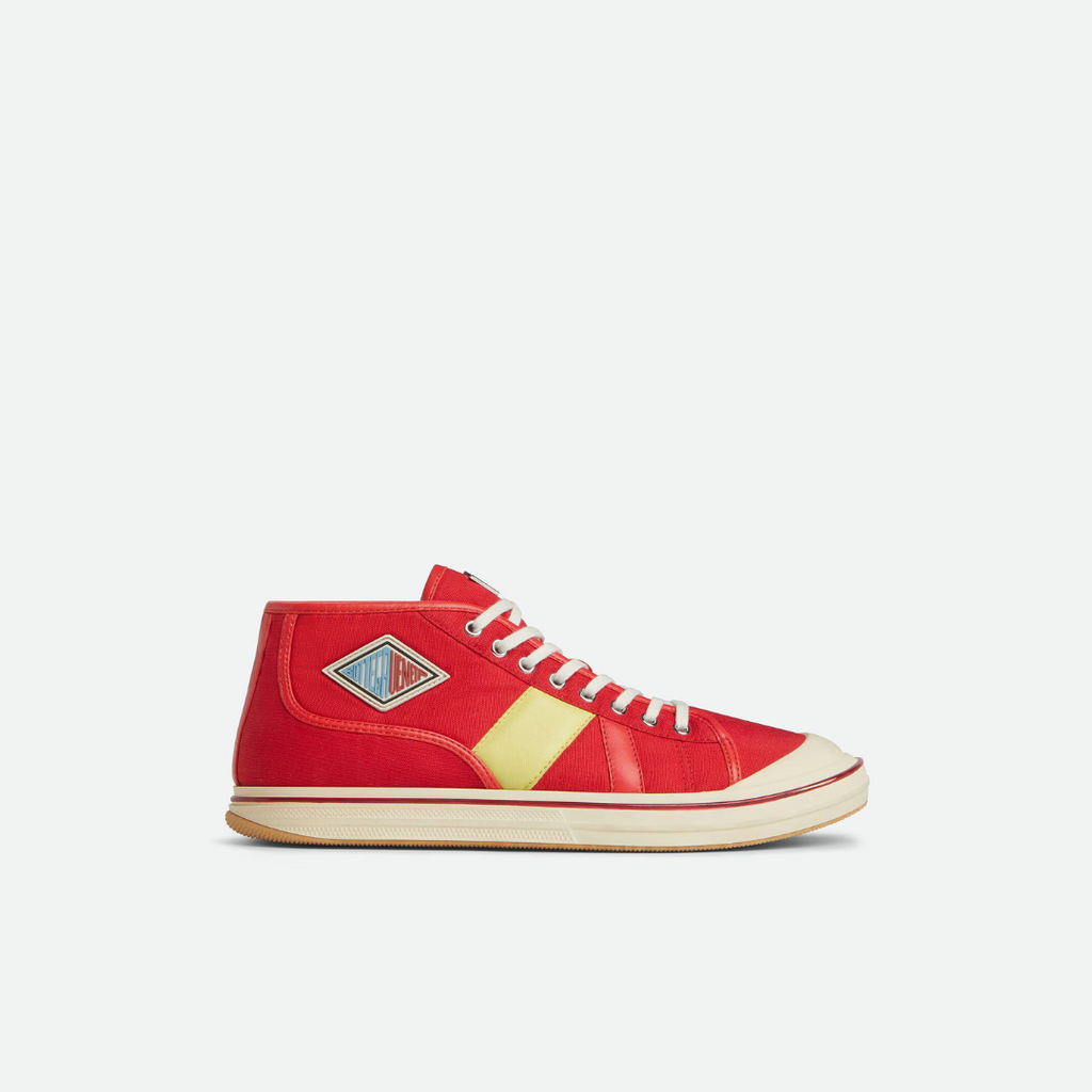 Men's Scarlet/Tomato Mid-Top Eliot Sneaker
