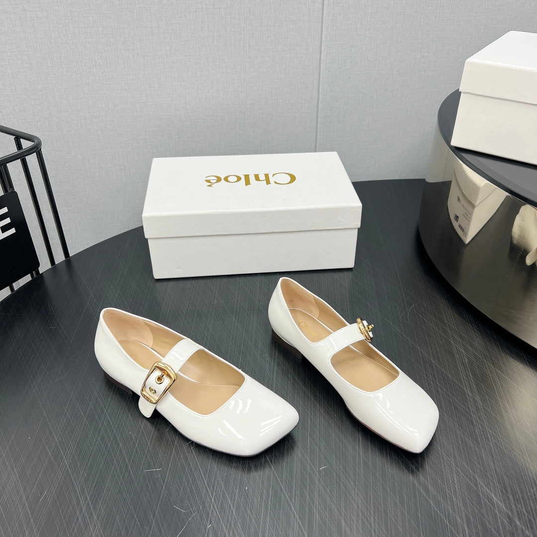 Eggshell Polly Ballerina