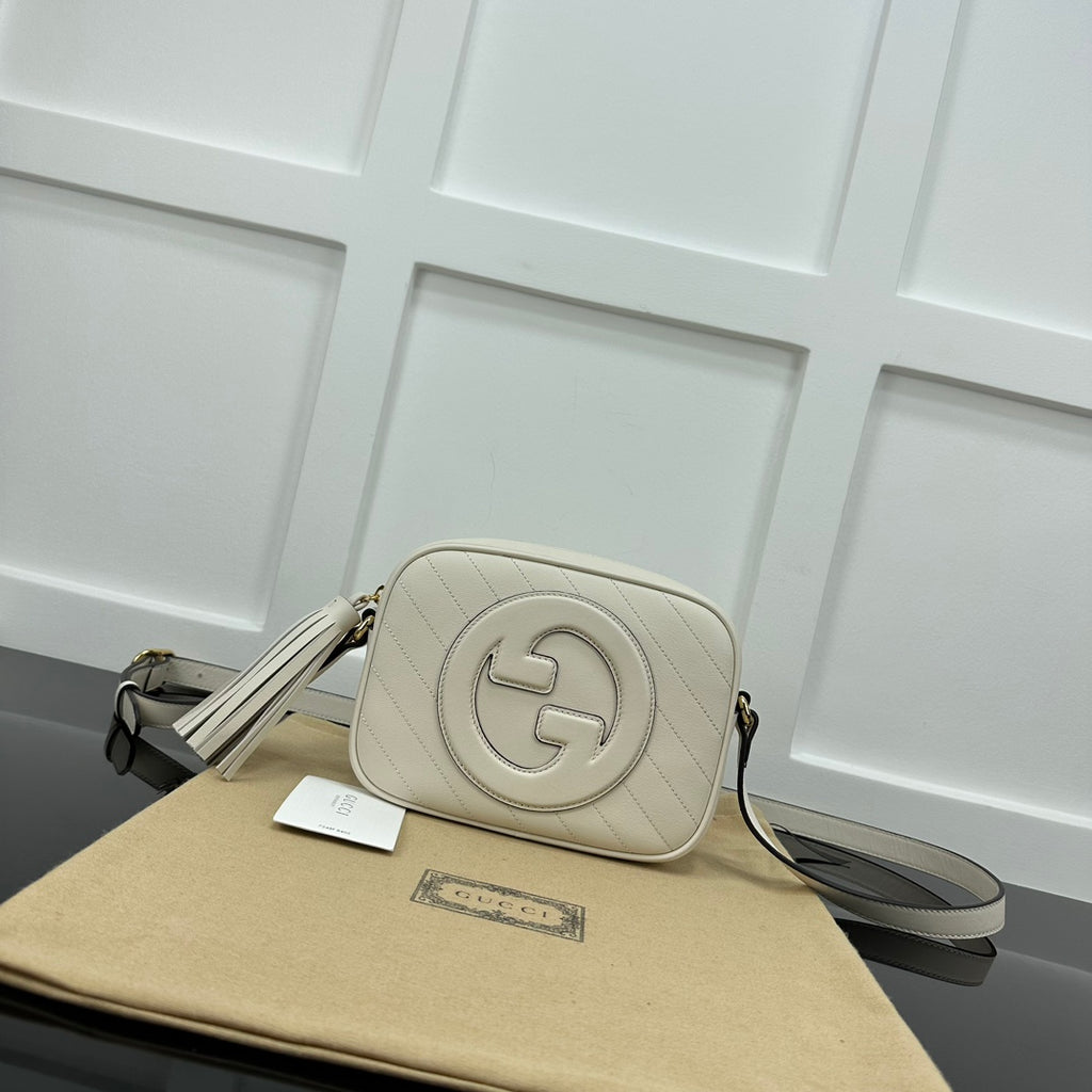 White GB Small Shoulder Bag