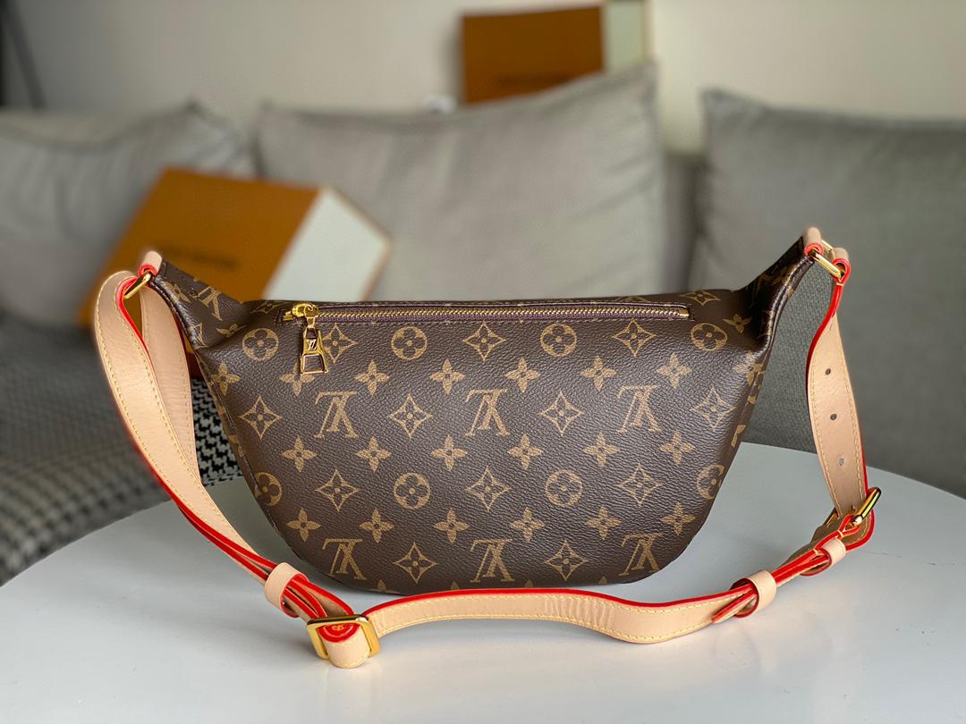 Brown LB belt bag