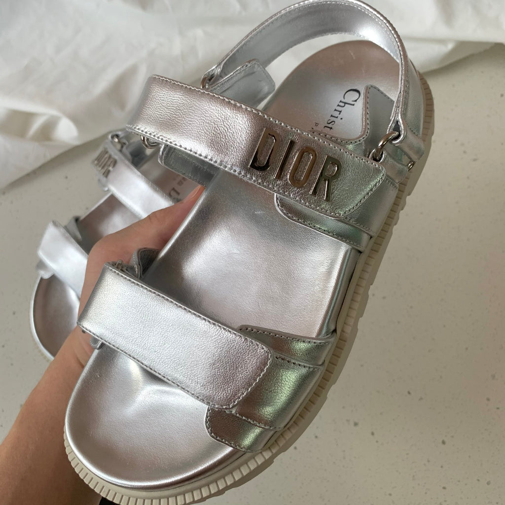 Silver DACT sandal