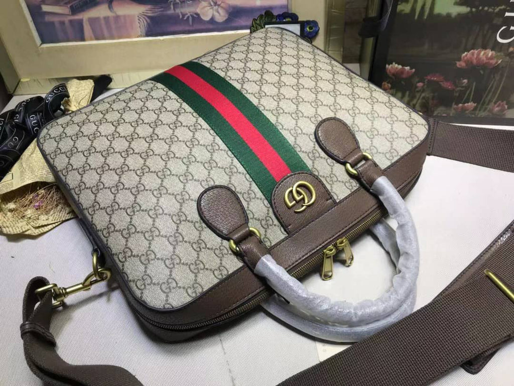 Beige OG briefcase