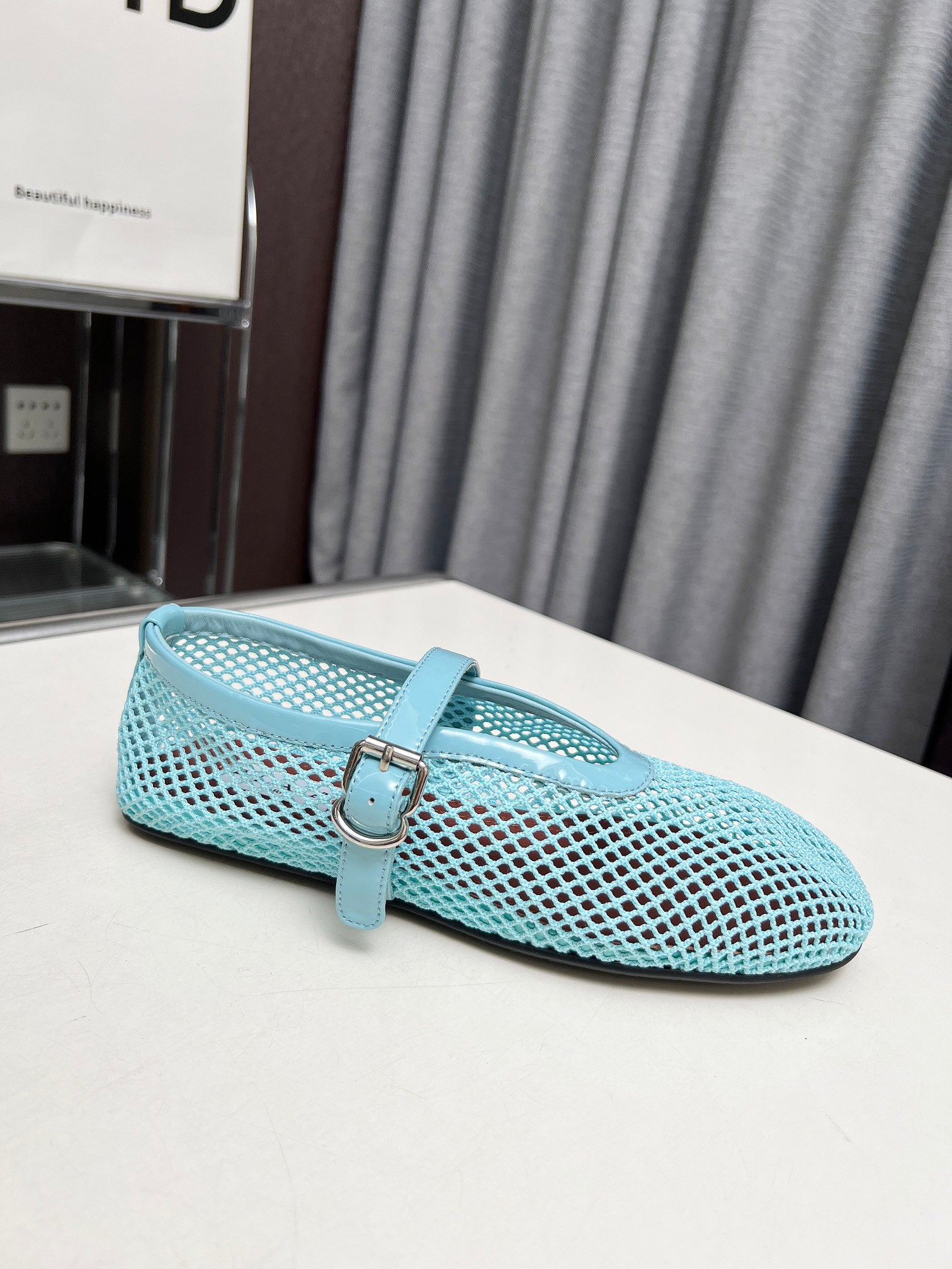 Lagoon Blue AF Ballet Flats