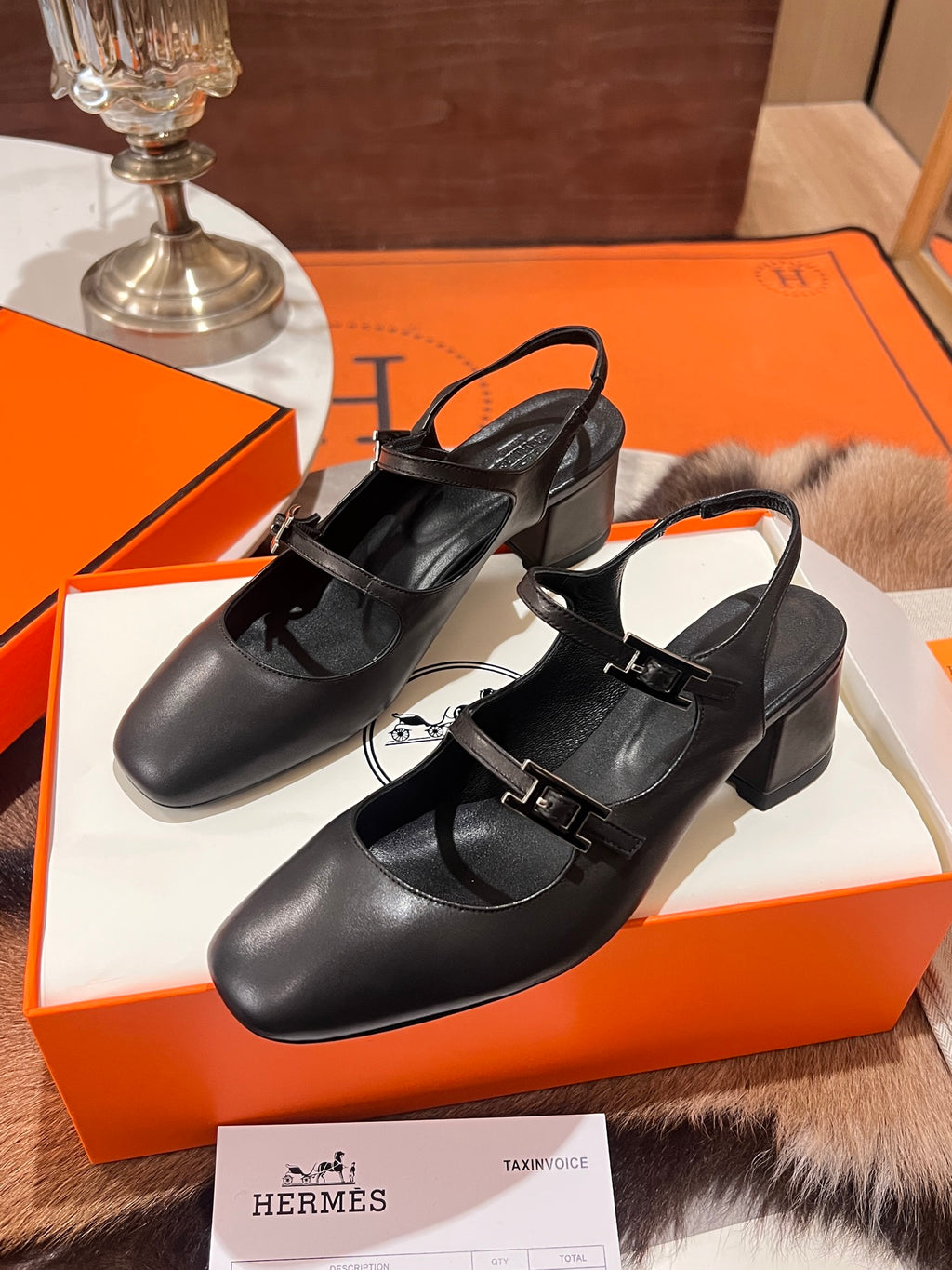 Black Jackie 50 Pump