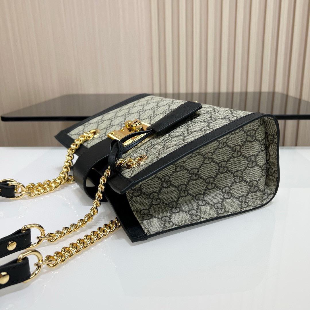 Beige/Black GP Small Shoulder Bag