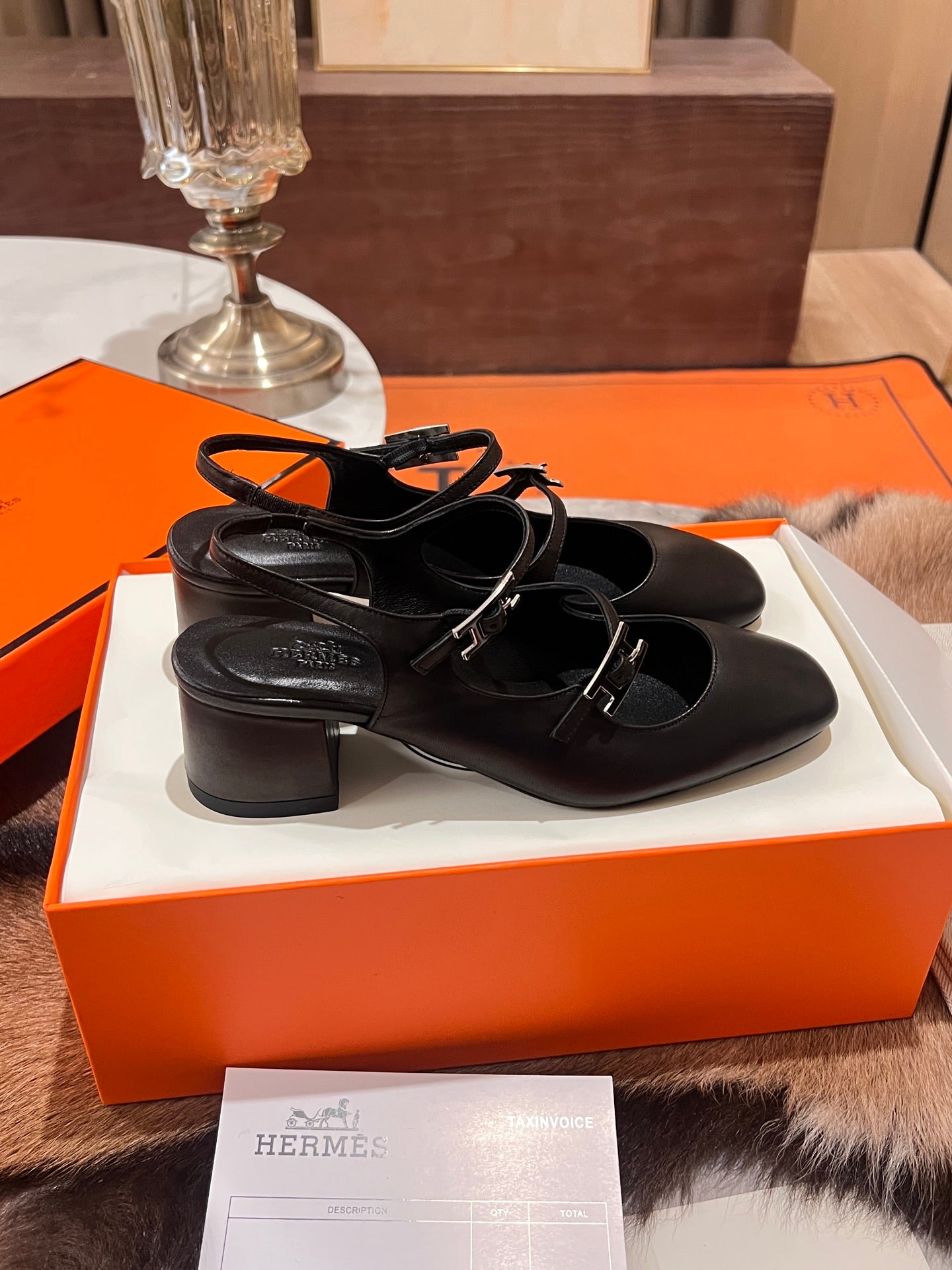 Black Jackie 50 Pump